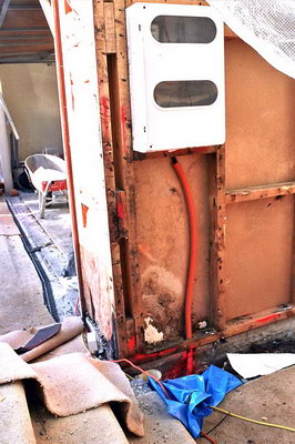 Meter Box Defect Risk House - Meter Box Resulting Damage