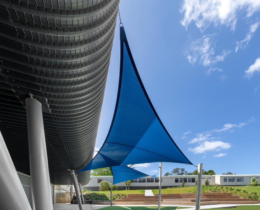 Takapuna Grammar - Shade Sail Takapuna Grammar - Shade Sail
